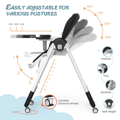 Adjustable Baby High Chair