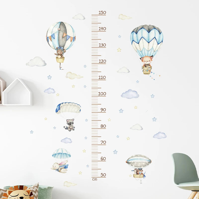 3PC Cartoon Animal Wall Stickers