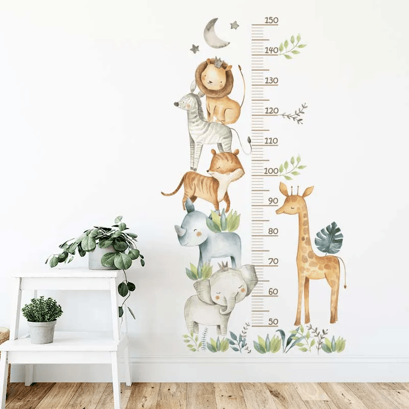 3PC Cartoon Animal Wall Stickers