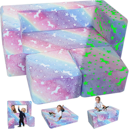 Modular Kids Play Glowing Couch