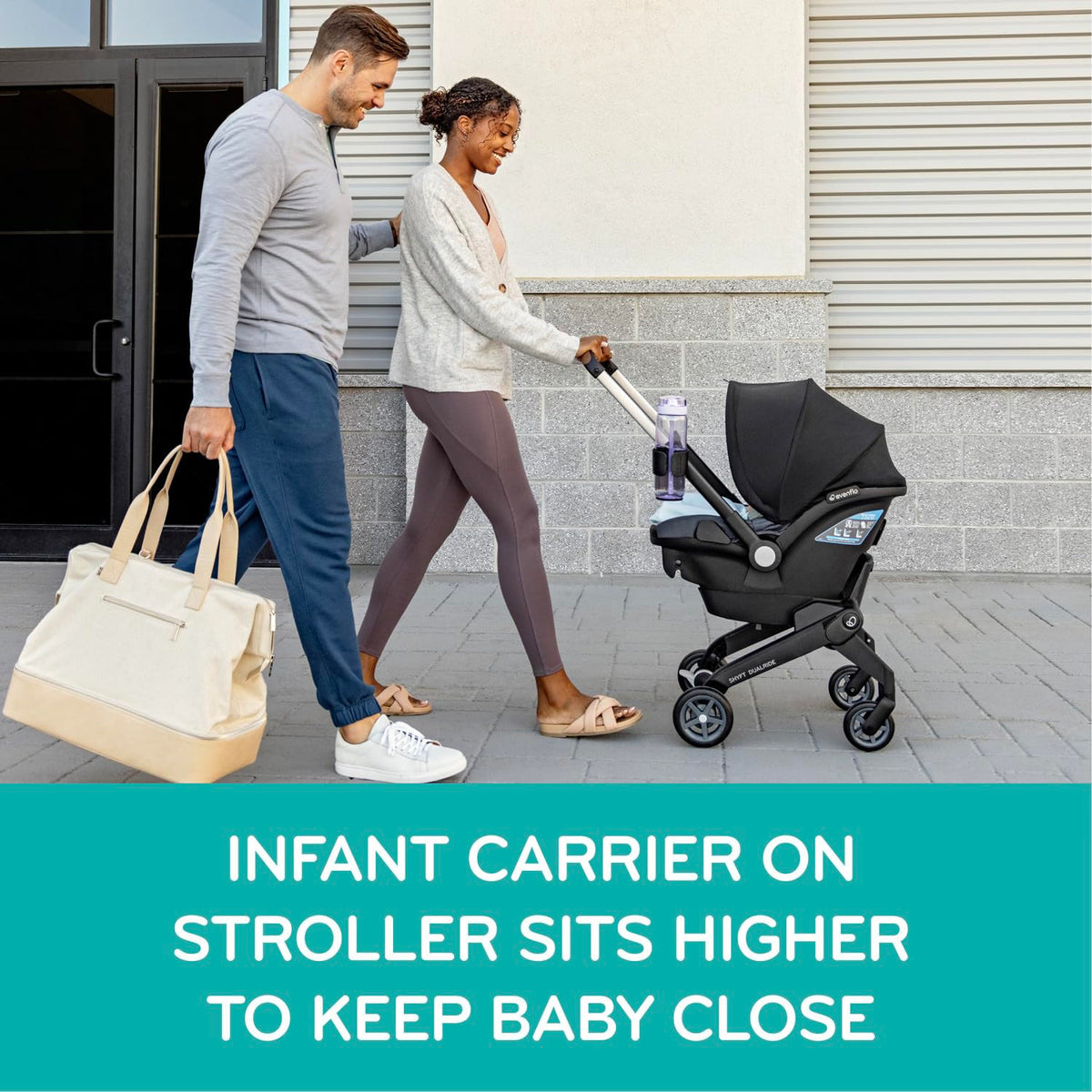 DualRide™ Infant Car Seat and Stroller Combo