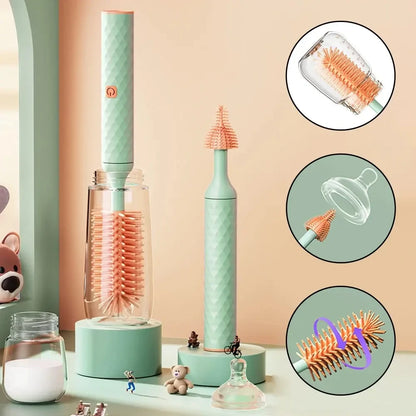 Electric Cleaning Bottle Brush