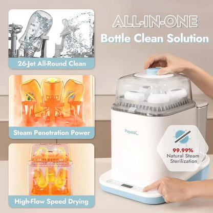 Papablic™ Baby Bottle Washer Steriliser and Dryer