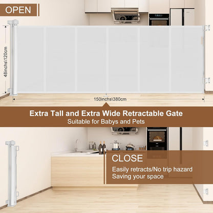 Retractable Baby Safety Gate