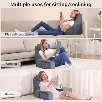 Pregnant Mom Back Pillow for Bed Sitting up