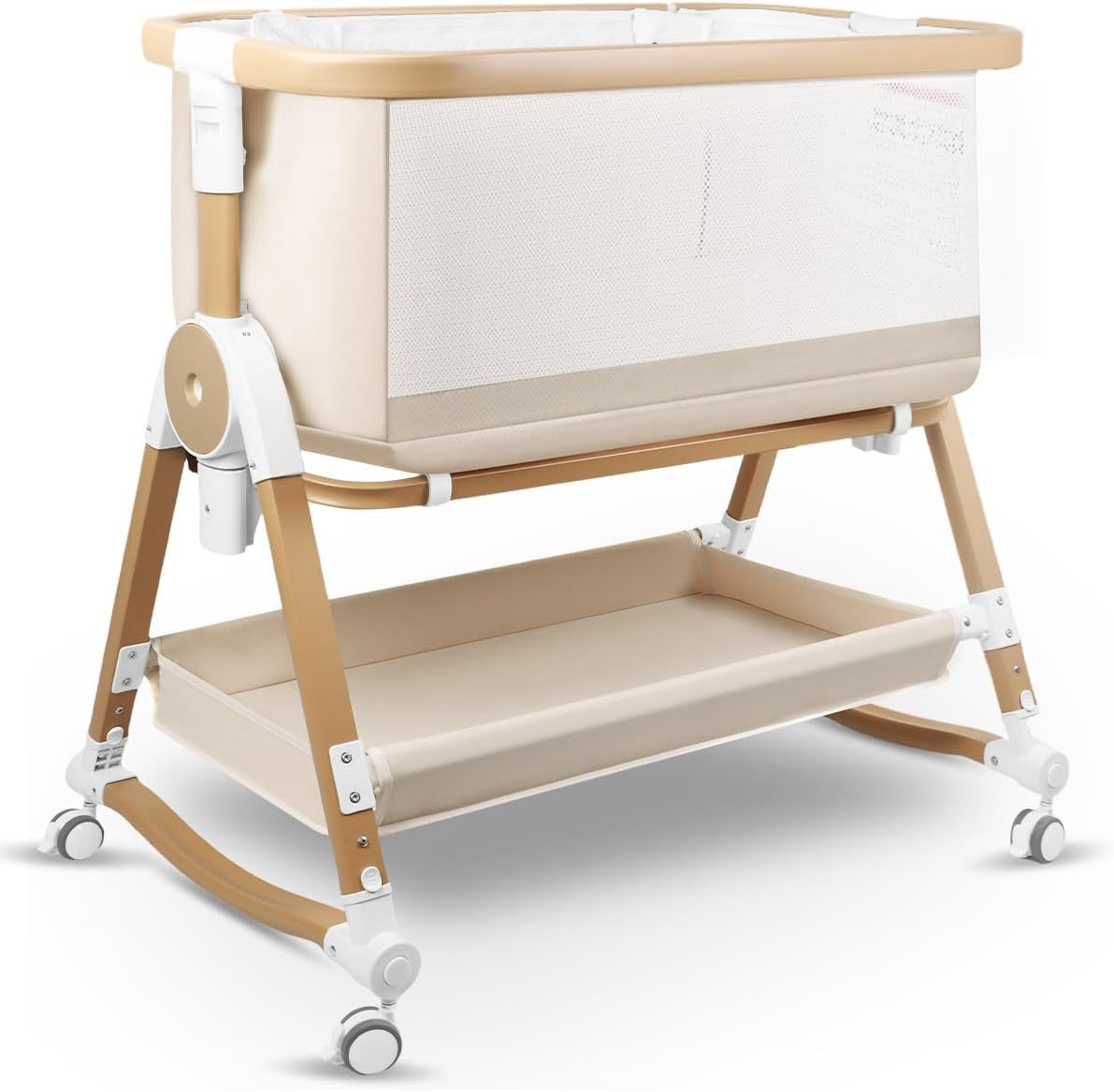 4-in-1 Baby Bassinet Bedside Sleeper