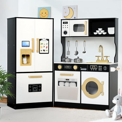 Wooden Kids Kitchen Playset