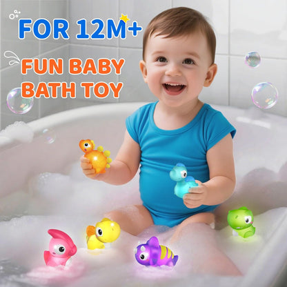 Toddlers Light Up Bath Toys