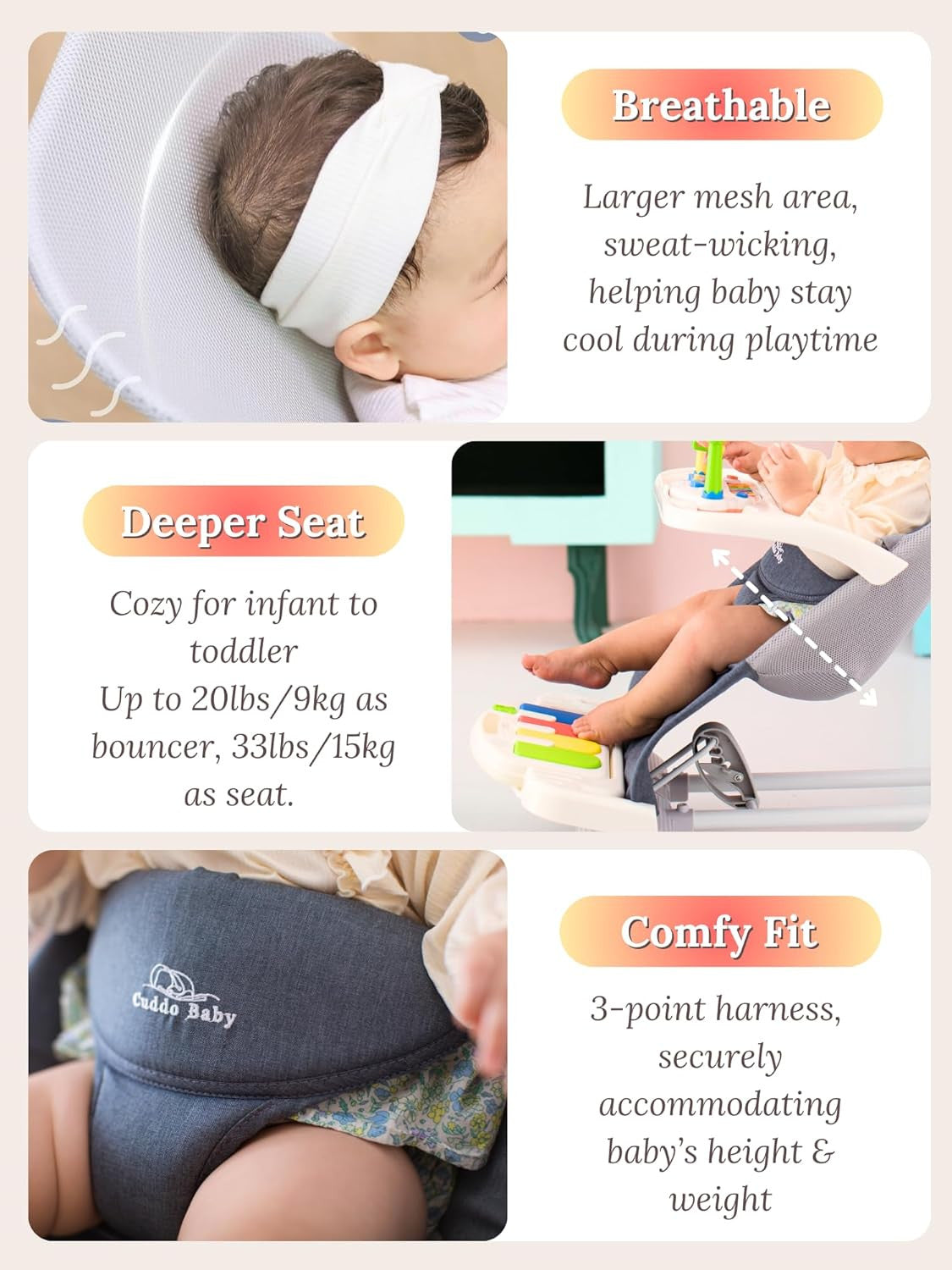 4-in-1 Baby Bouncer