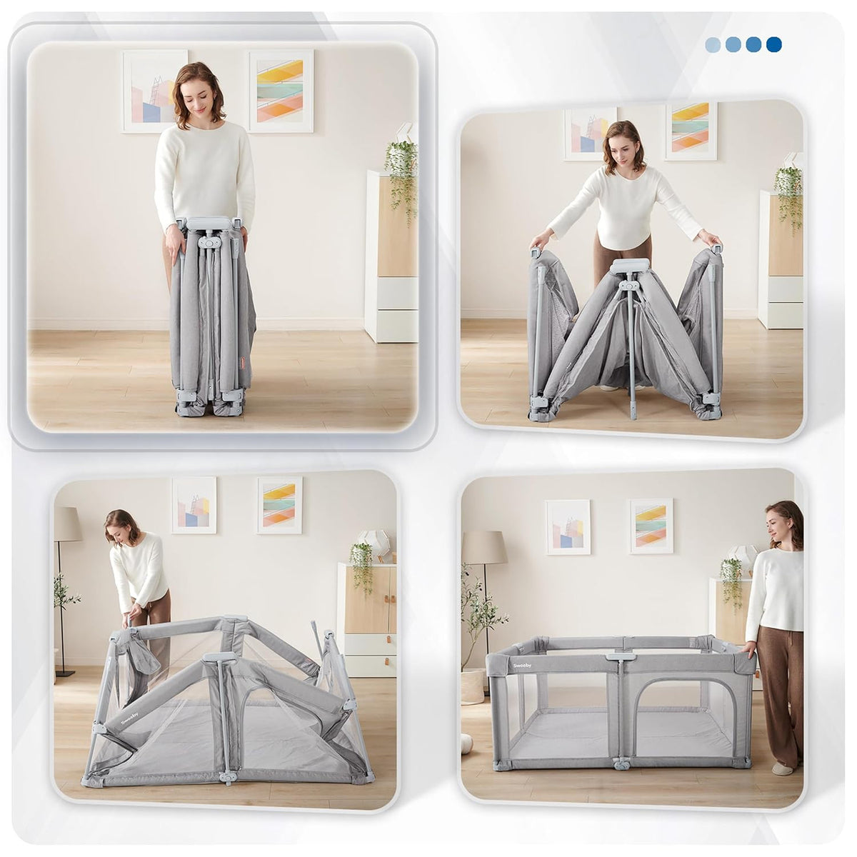 Foldable Toddler Playpen