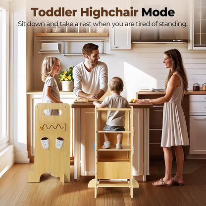 4 in 1 Toddler Kitchen Tower