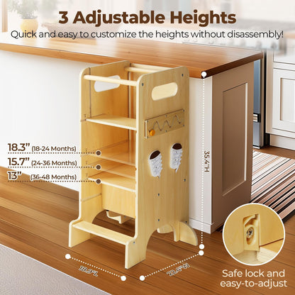 4 in 1 Toddler Kitchen Tower