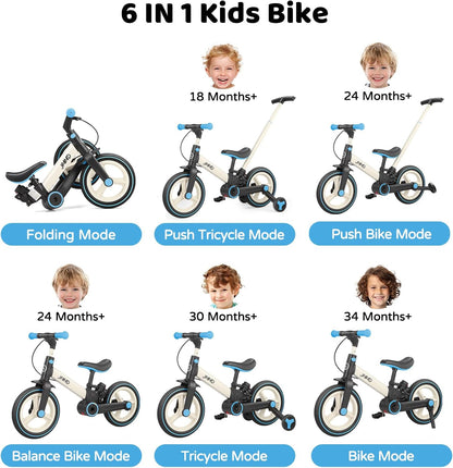 6 in 1 Toddler Bike