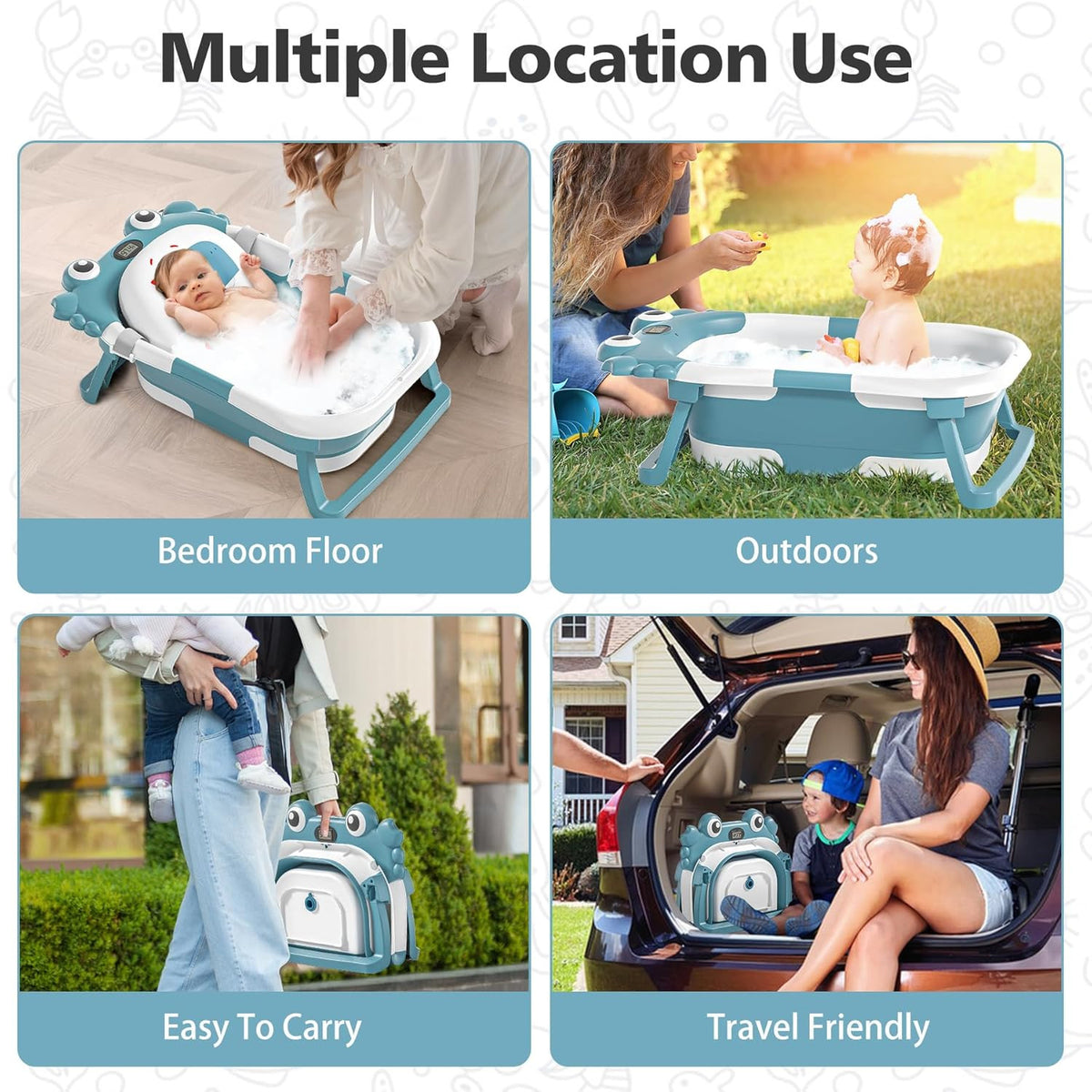 Collapsible Baby Bathtub