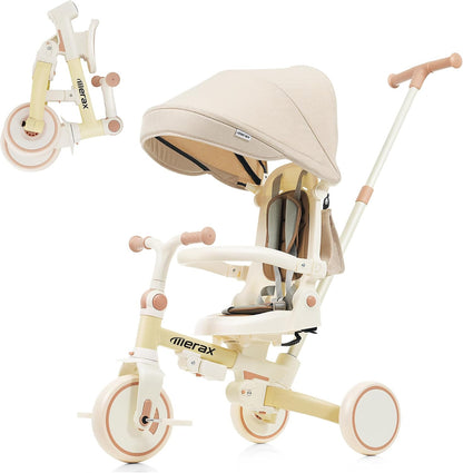 7-in-1 Foldable Kids Tricycle