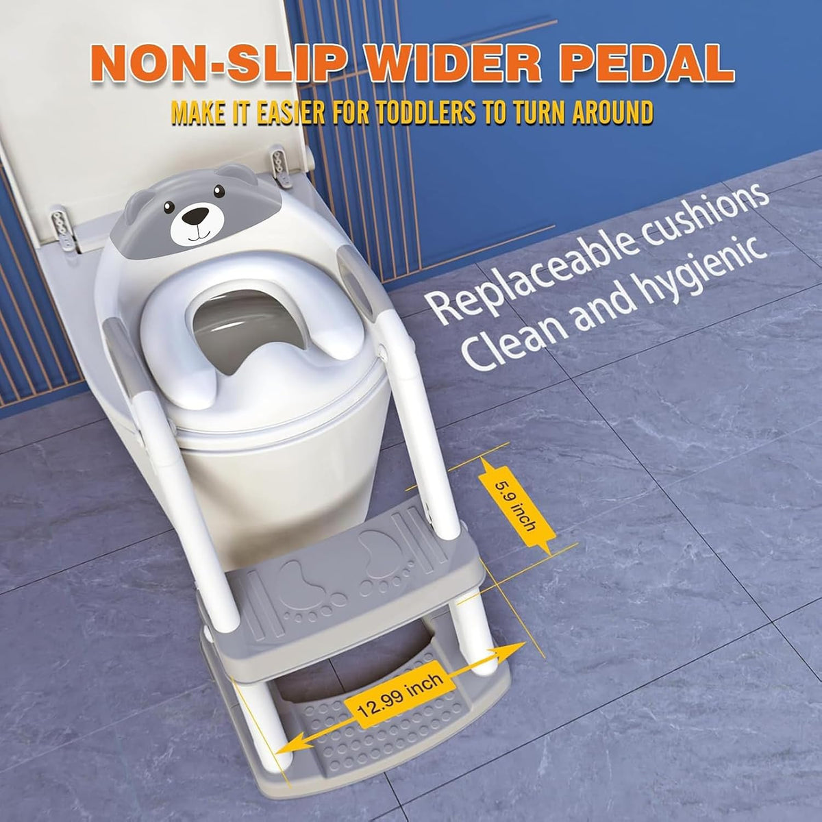 2-in-1 Toddler Potty Training Seat