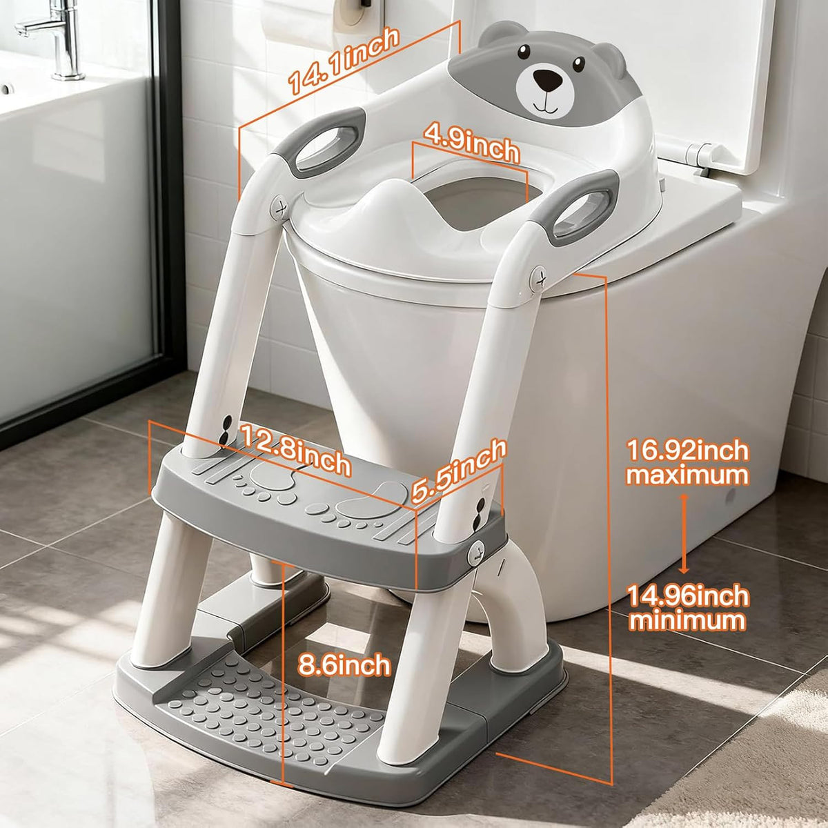 2-in-1 Toddler Potty Training Seat