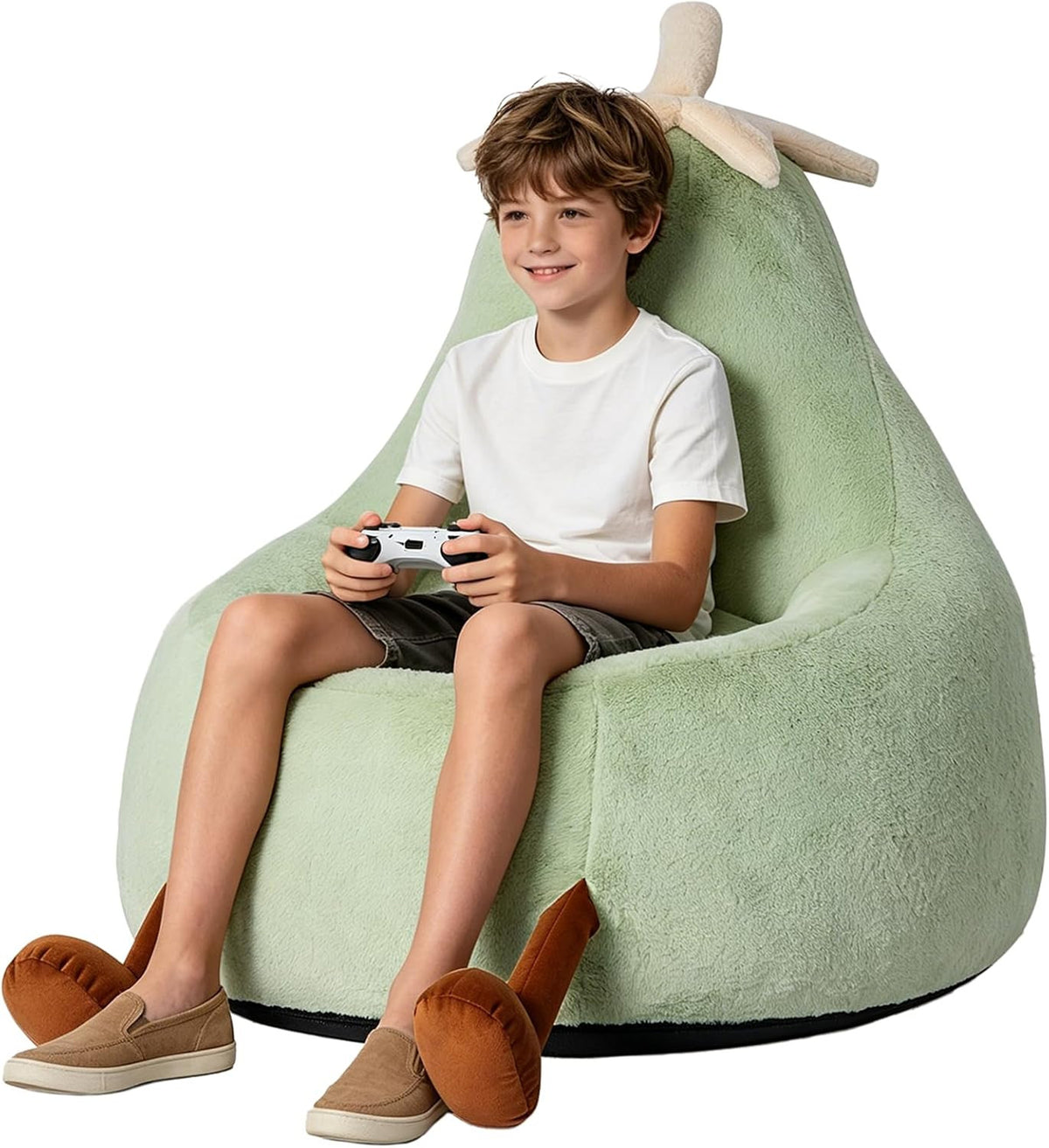Egg Plant Kids Bean Bag Chair