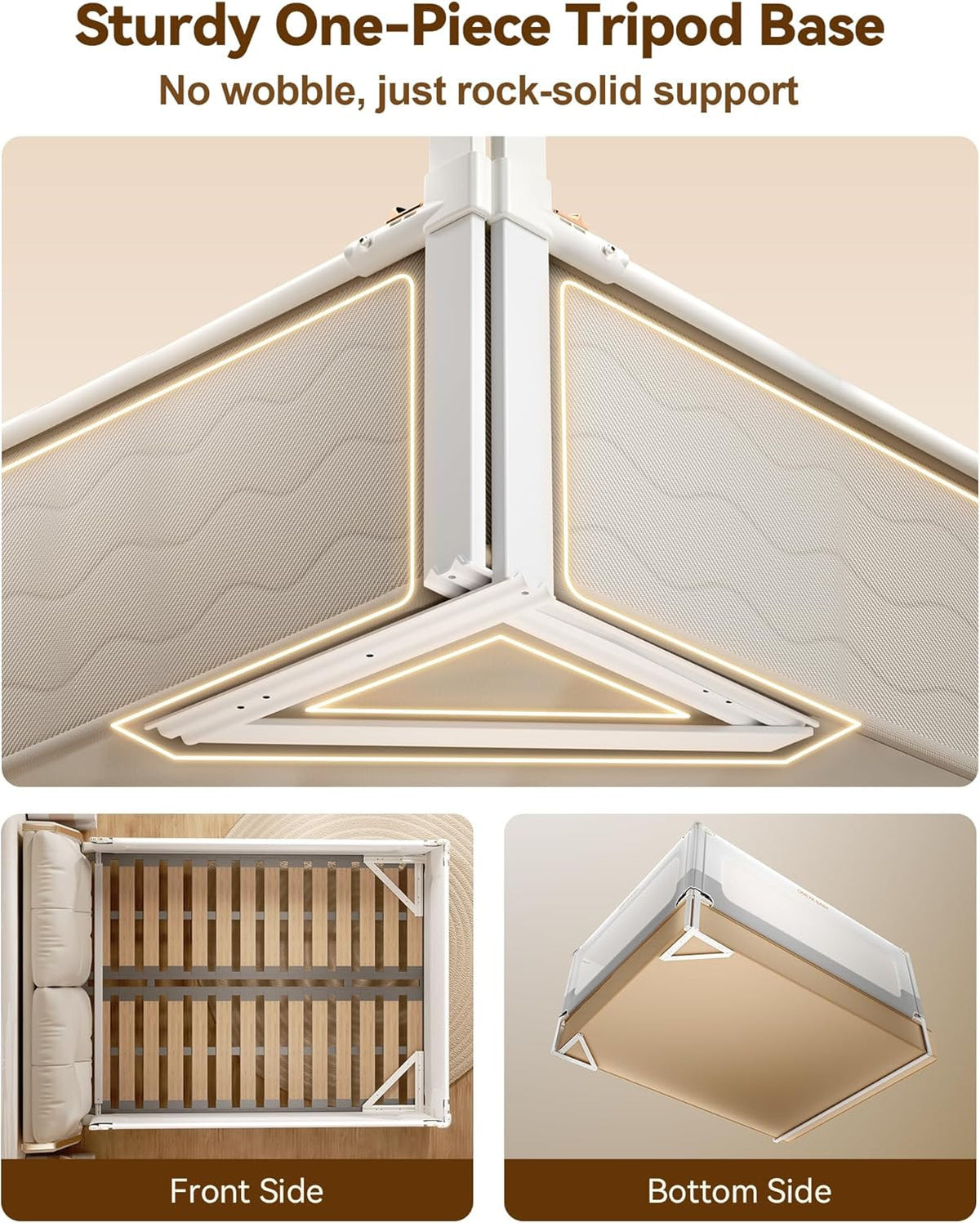 3-Piece Toddler Bed Rail Set