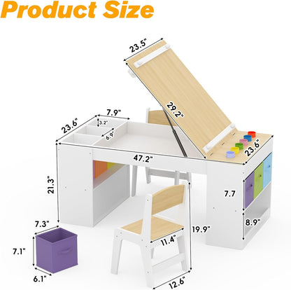 Multifunctional Kids Art Table