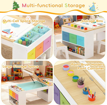 Multifunctional Kids Art Table