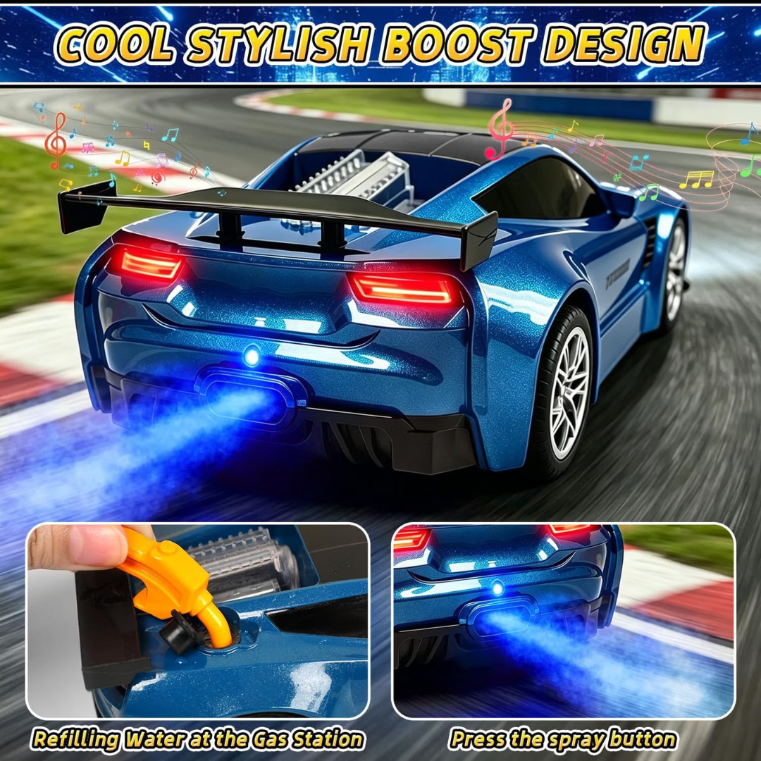 Gas Station RC Car Toy
