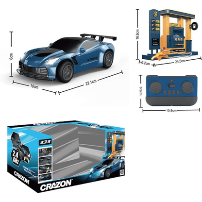 Gas Station RC Car Toy